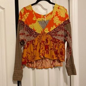 Free People Blouse Unique